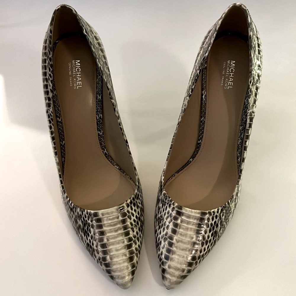 Michael Kors Claire pump, genuine snake - Picture 7 of 14